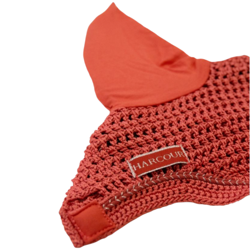 Harcour - Bonnet para caballos Fun pomelo
