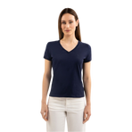 Harcour - Camiseta de manga corta de mujer Aquila azul marino
