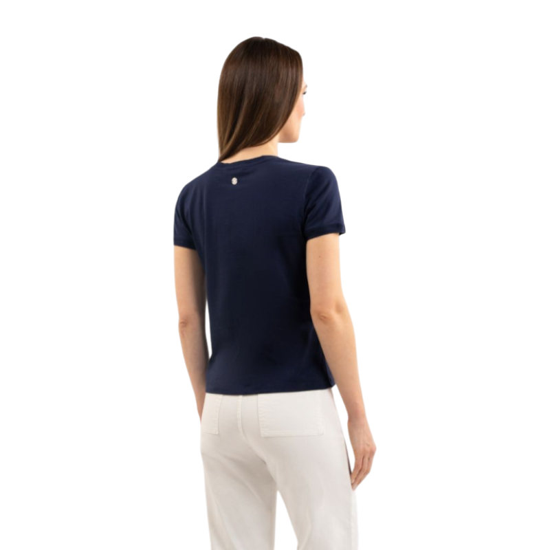 Harcour - Camiseta mujer Aquila marino
