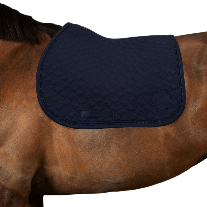 Harcour - Tapis de selle Saphir marine