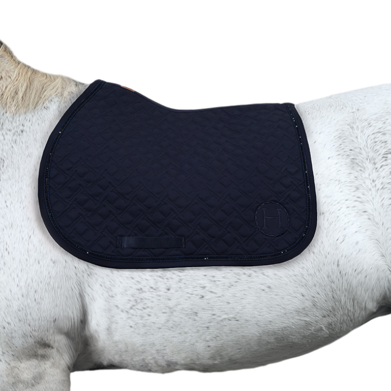 Harcour - Tapis de selle Saphir marine