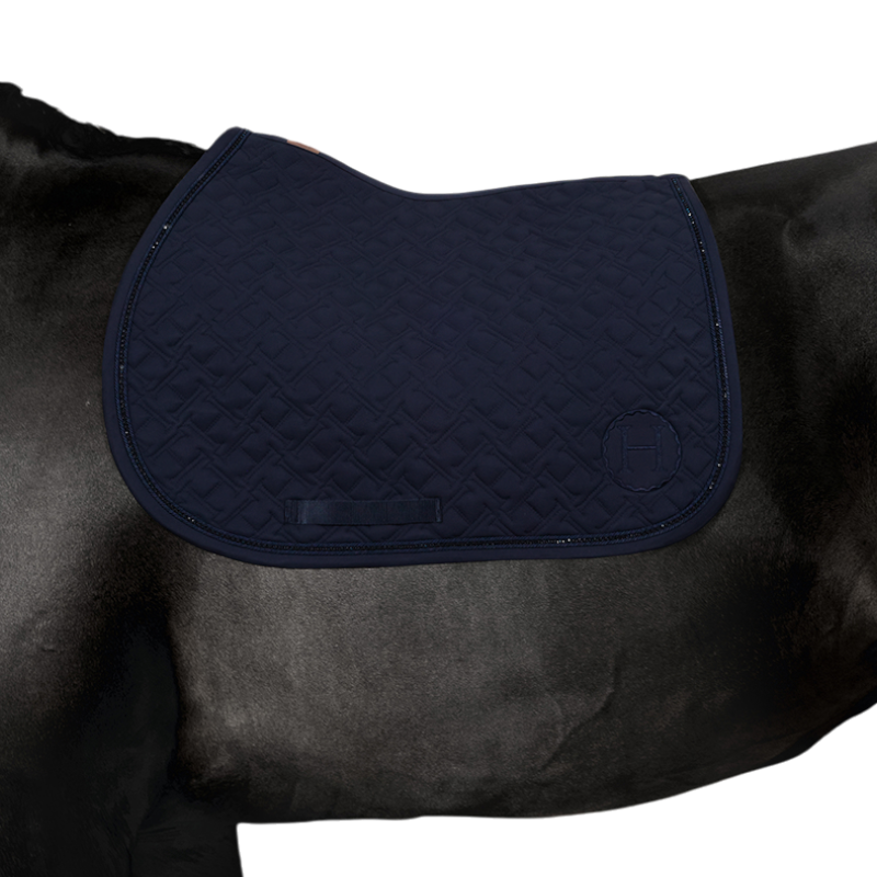 Harcour - Tapis de selle Saphir marine