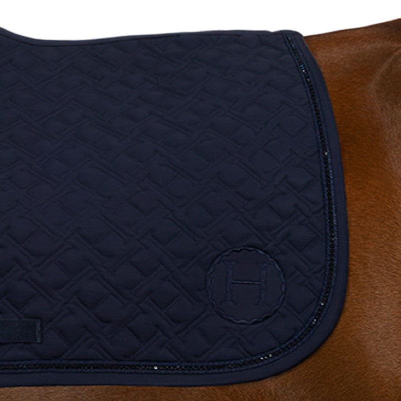 Harcour - Tapis de selle Saphir marine