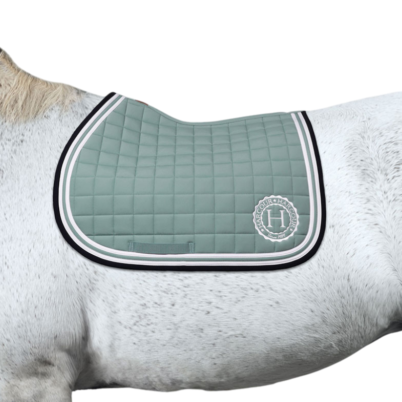 Harcour - saddle pad Soft gray green 