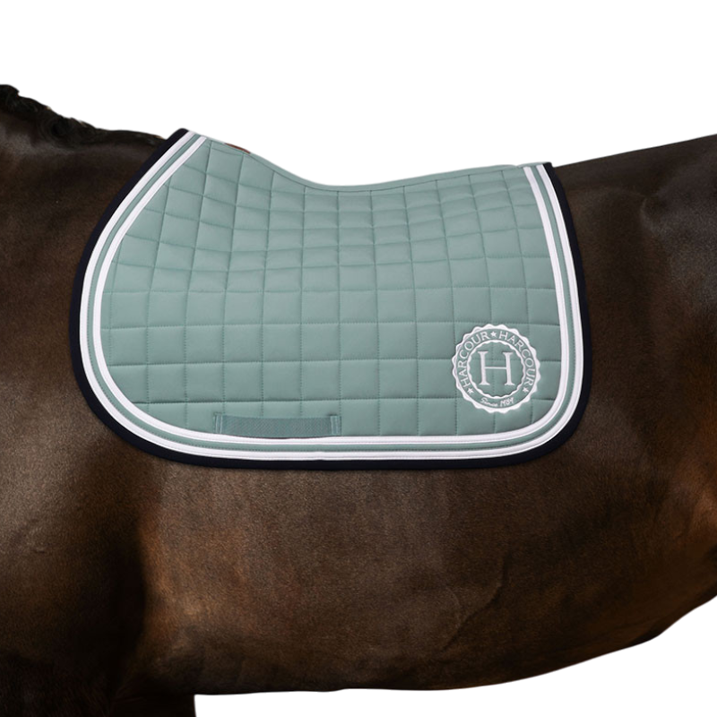 Harcour - saddle pad Soft gray green 