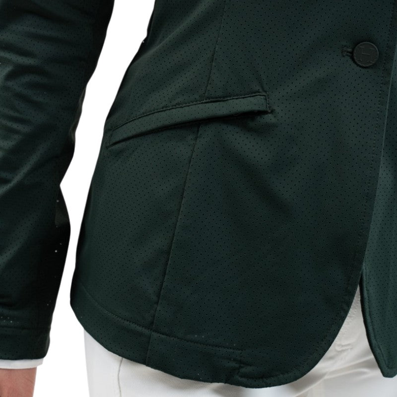Harcour - Veste de concours femme Jade vert jungle