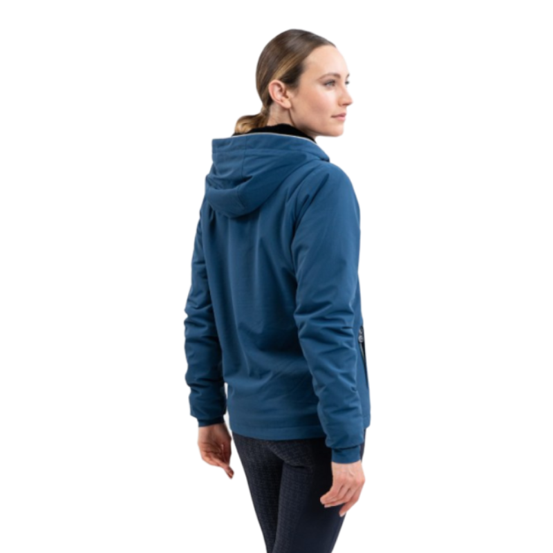 Harcour - Veste manches longues femme Simhat bleu lagon