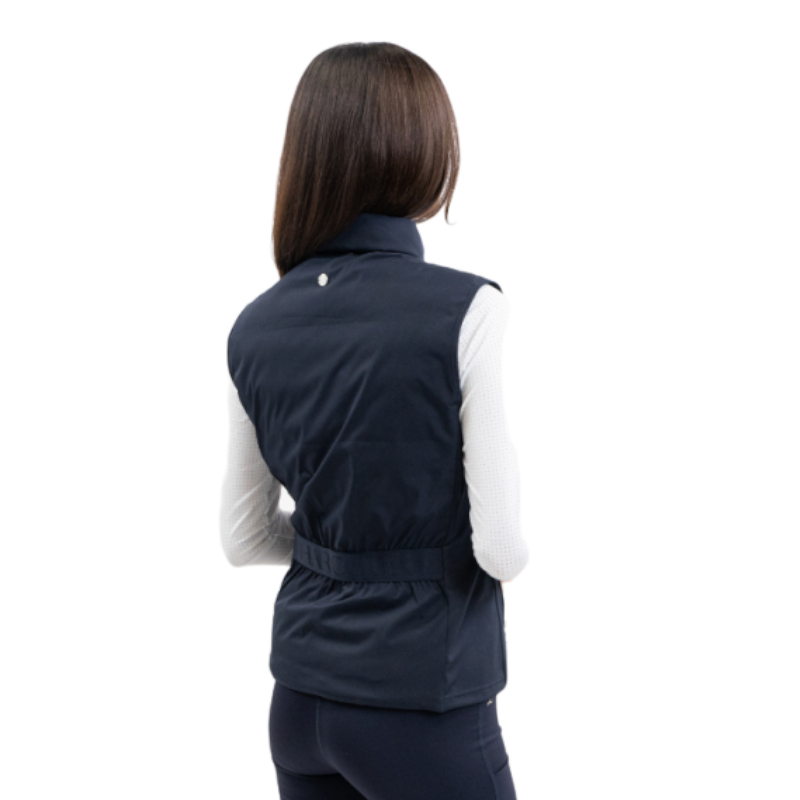 Harcour - Women's sleeveless jacket Balma navy 