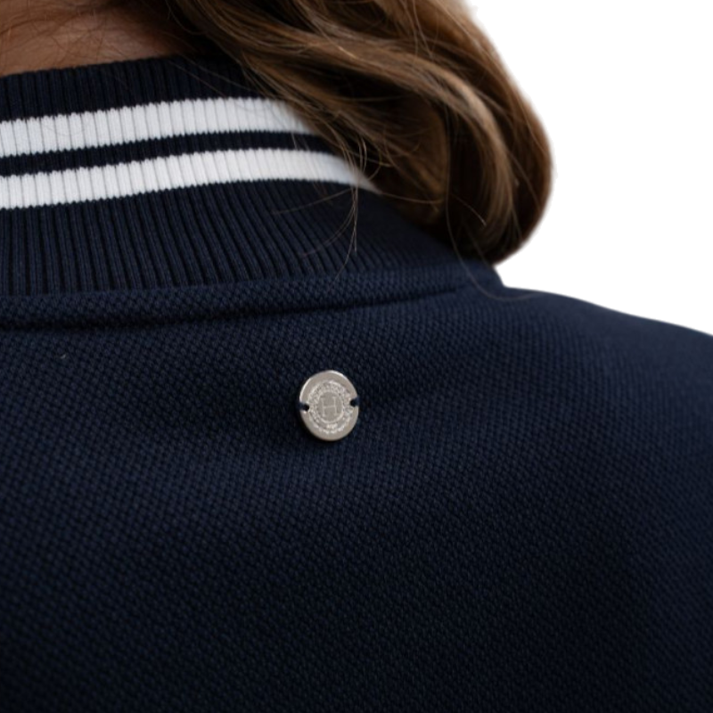 Harcour - Bomber a maniche lunghe donna Agathe navy