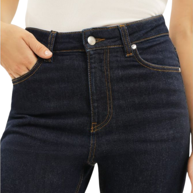 Harcour - Jeans donna Jeanne grezzo