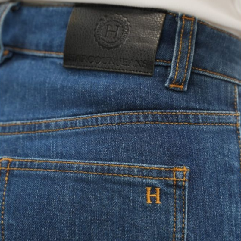 Harcour - Jeans donna Jeanne blu
