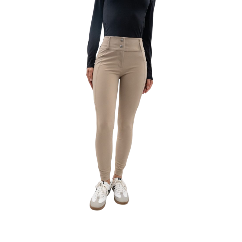 Harcour - Ludivine Beige Women's Riding Breeches