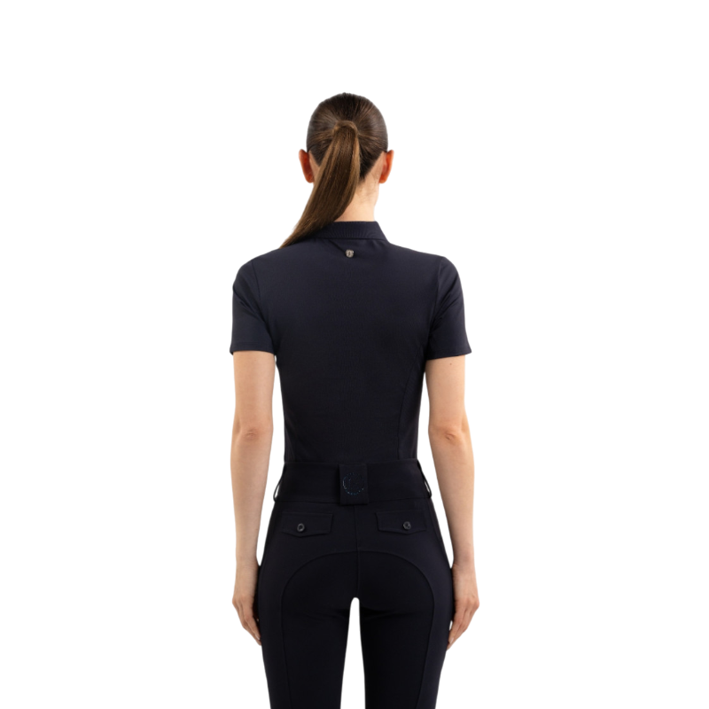 Harcour - Dames polo korte mouwen Lyra marine
