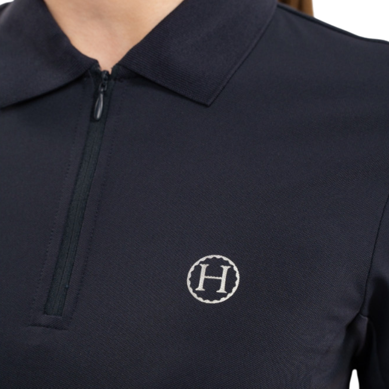 Harcour - Dames polo korte mouwen Lyra marine