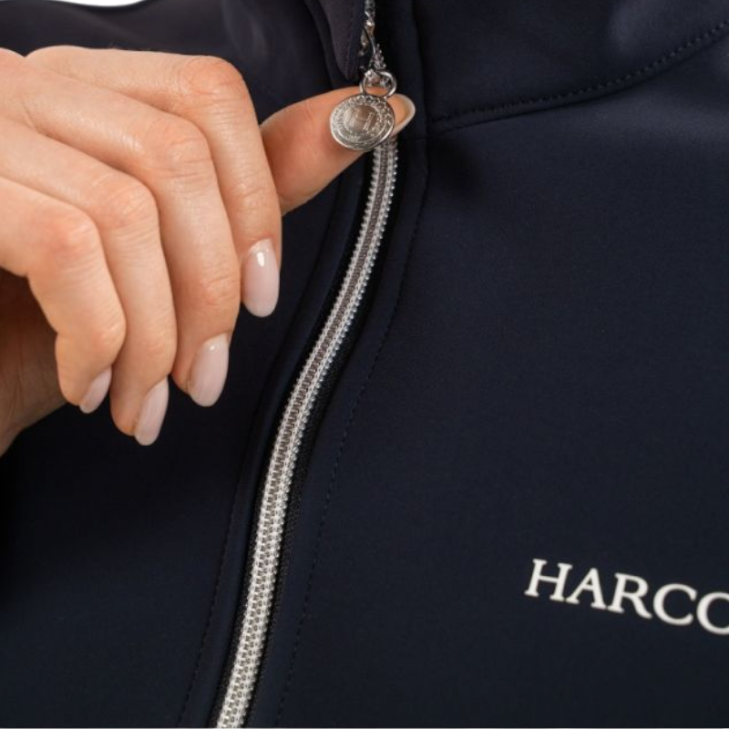 Harcour - Dames jas lange mouwen Felicie marine