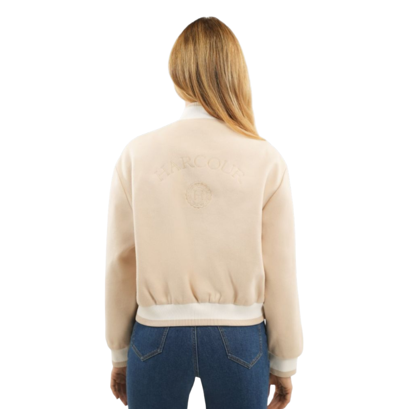 Harcour - Bomber femme Beryl coquillage | - Ohlala