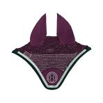 Harcour - Bonnet pour chevaux Fredy bordeaux | - Ohlala