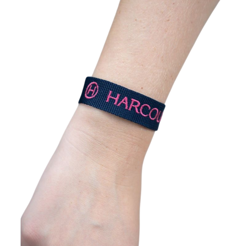 Harcour - ピンクリボン月間 ブレスレット ネイビー／ピンク
