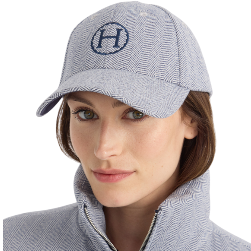 Harcour - Come Unisex Chevron Cap Navy