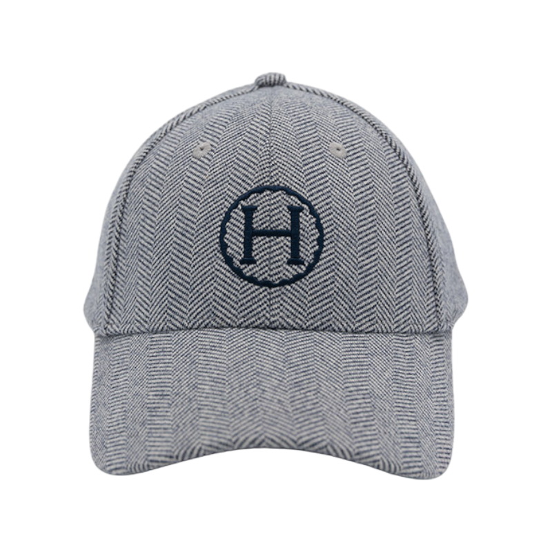 Harcour - Come Unisex Chevron Cap Navy