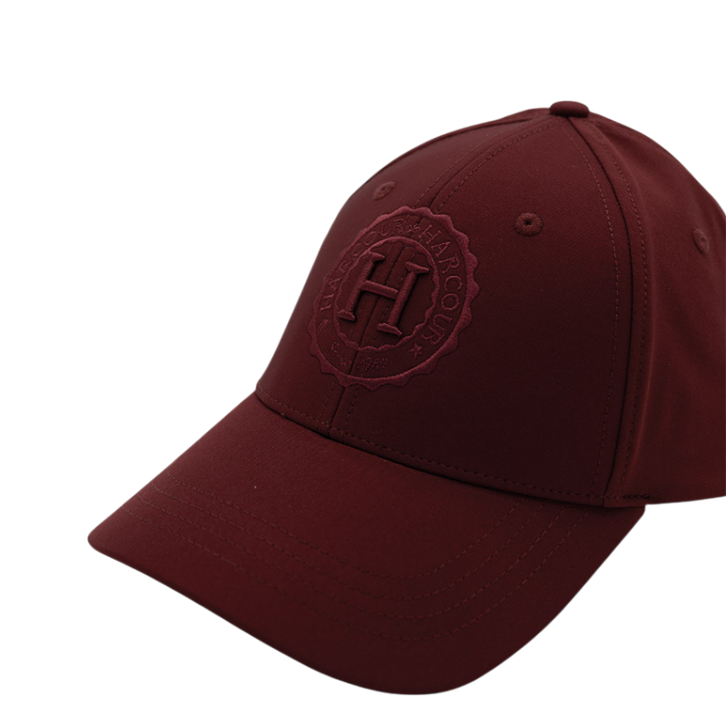 Harcour - Boné unissexo softshell Ambassadeur bordeaux