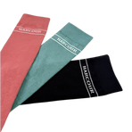 Harcour - Reitstrümpfe Beeges Marine/ Pfauenblau/ Grapefruit (x3) | - Ohlala