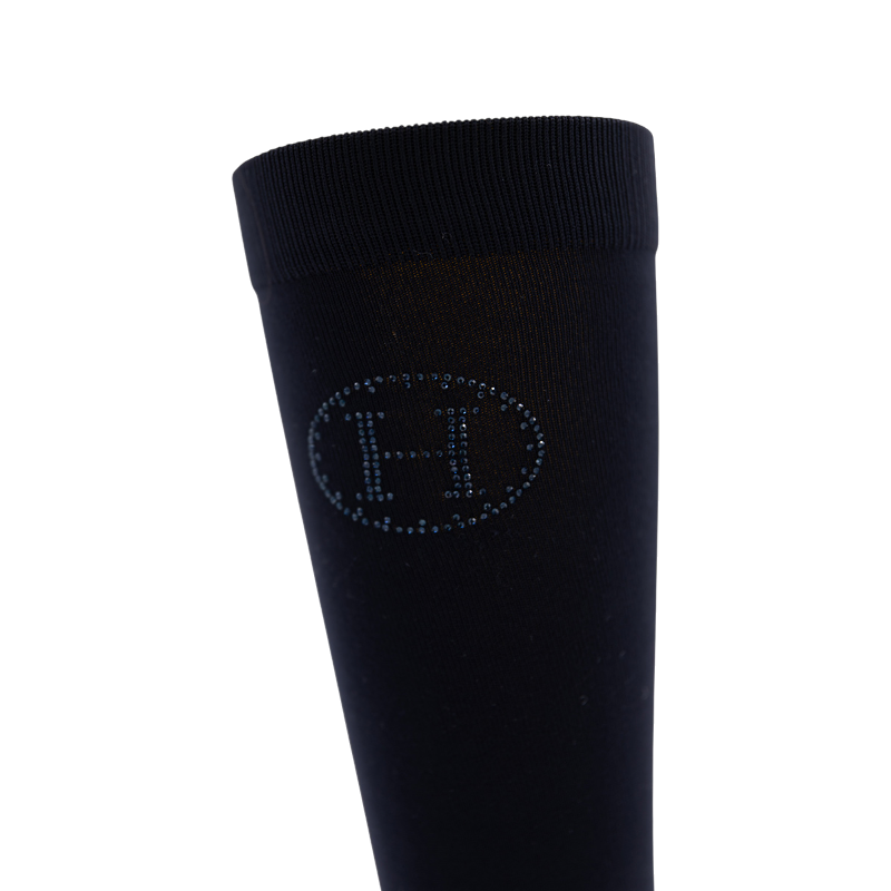 Skarpety jeździeckie Iconic granatowe – Harcour