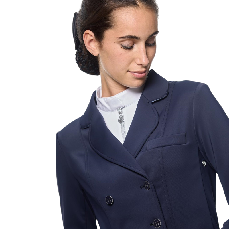 Harcour - Frac de dressage femme Floranie marine