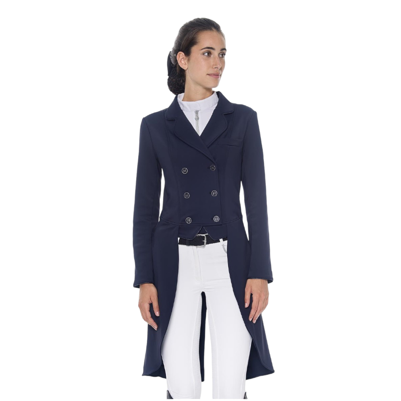 Harcour - Frac de dressage femme Floranie marine
