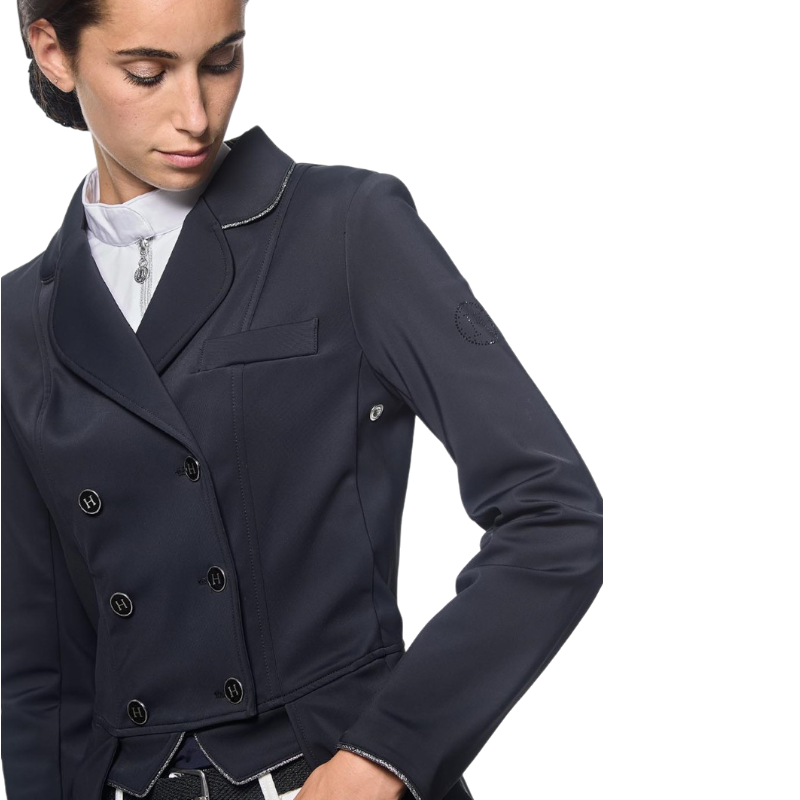 Harcour - Frac de dressage femme Floranie noir
