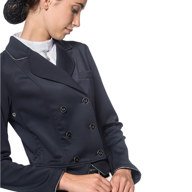 Harcour - Frac de dressage femme Floranie noir