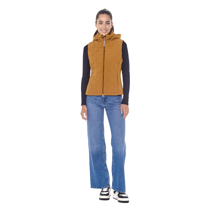 Harcour - Gilet sans manches femme Bernie golden yellow