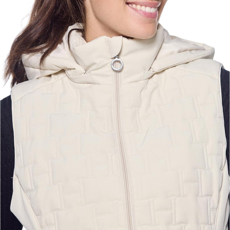 Harcour - Gilet sans manches femme Bernie ivoire