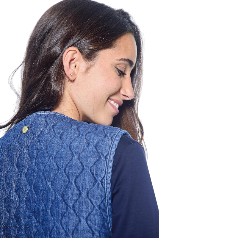 Harcour - Gilet sans manches femme Joeva jean