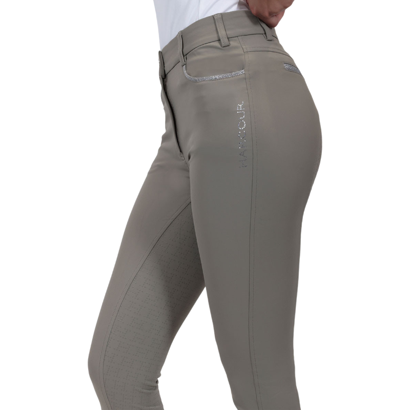 Harcour - Pantalon d'équitation femme Boogie beige
