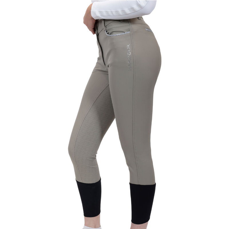 Harcour - Pantalon d'équitation femme Boogie beige