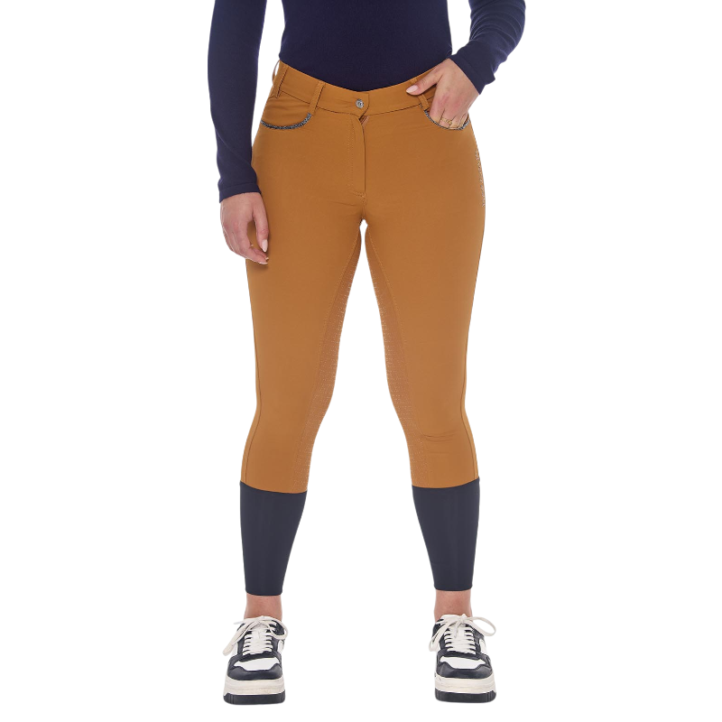 Harcour - Pantalon d'équitation femme Boogie golden yellow
