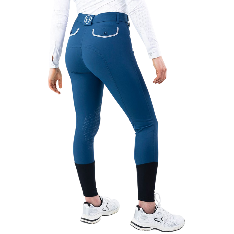 Harcour - Women's riding pants Jaltika lagoon blue 
