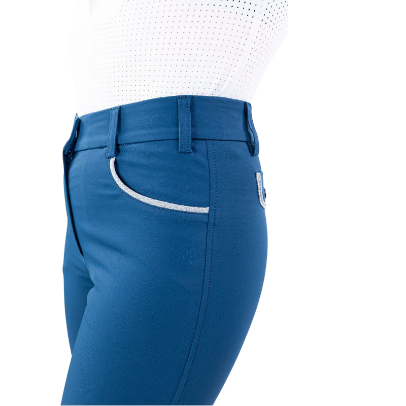 Harcour - Women's riding pants Jaltika lagoon blue 