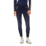 Harcour - Women's fleece riding breeches Jaipur navy | - Ohlala
