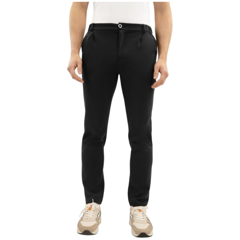 Harcour - Bruce Men's Lifestyle Trousers Black | - Ohlala