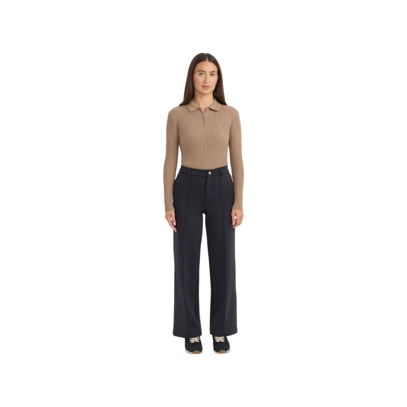 Harcour - Cleophee black women’s knit trousers