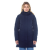 Harcour - Women's long parka Pich navy | - Ohlala