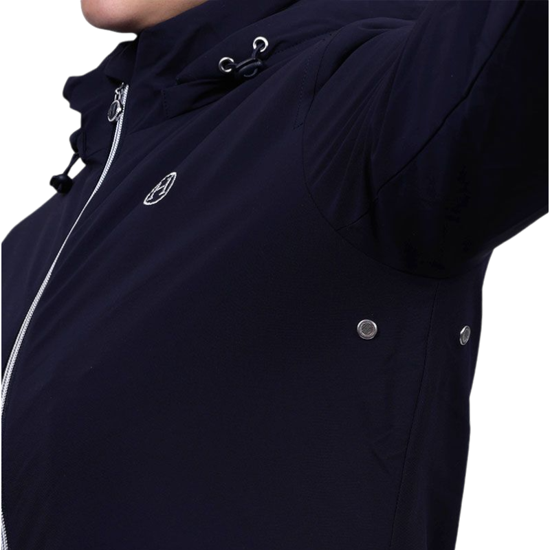 Harcour - Parka longue femme Robertah marine