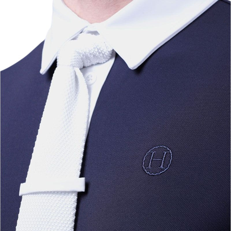 Harcour - Polo de concours manches courtes homme Preston marine