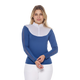 Harcour - Polo de concours manches longues femme Pannie steel blue | - Ohlala
