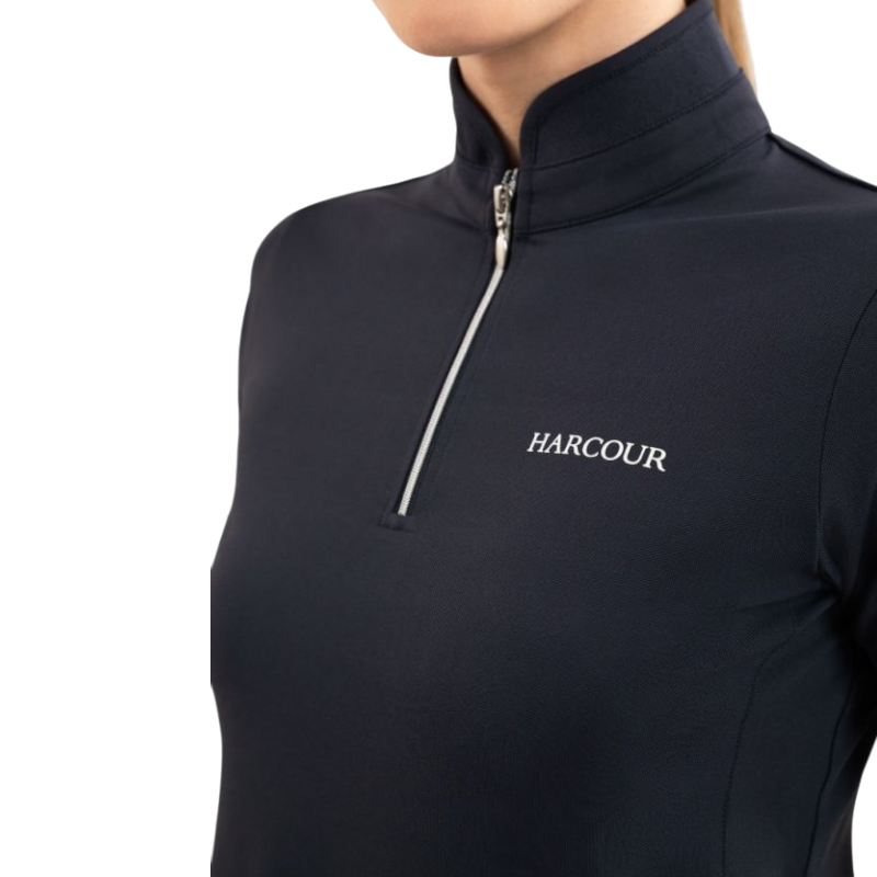 Harcour - Damen Kurzarm-Polo Fuega Marine