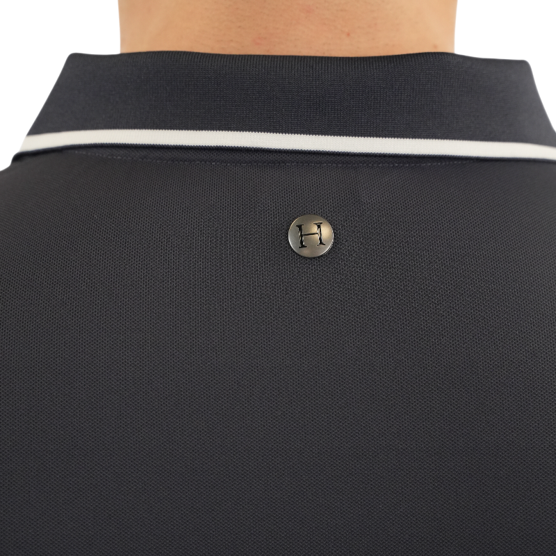 Harcour - Polo manches courtes homme Ben marine | - Ohlala