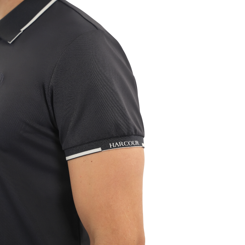 Harcour - Polo manches courtes homme Ben marine | - Ohlala