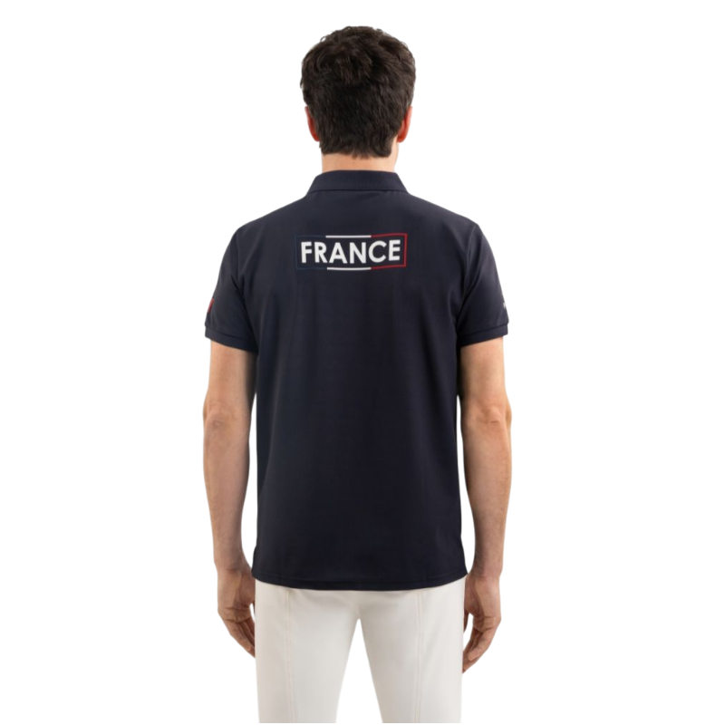 Harcour - Polo manica corta uomo Fuego blu navy